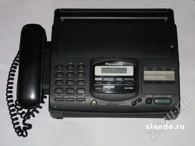 Лот: 1333380. Фото: 1. Факс Panasonic KX-F580. Факсы, автоответчики