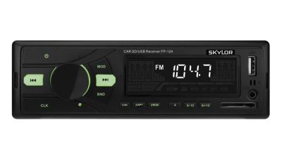 Лот: 14362103. Фото: 1. Skylor FP-124 green (под напряжение... Автомагнитолы