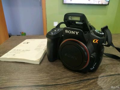 Лот: 13475262. Фото: 1. Зеркальный фотоаппарат Sony a... Цифровые зеркальные