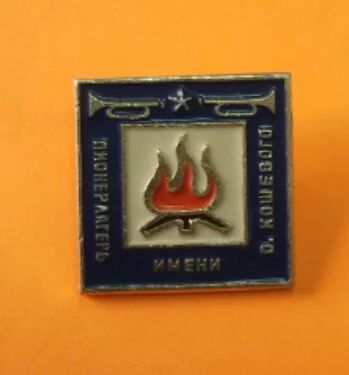 Лот: 7524924. Фото: 1. Знак пионерлагерь О. Кошевого... Сувенирные