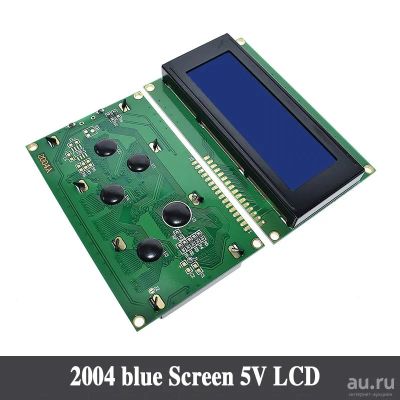 Лот: 16800782. Фото: 1. Модуль LCD 2004 Синий экран 20X4... Другое (радиодетали  (электронные компоненты))