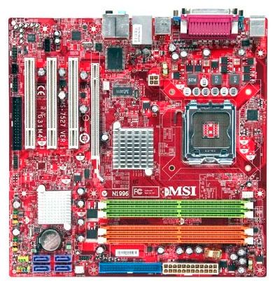Лот: 8131292. Фото: 1. Материнская плата MSI G31M4. Материнские платы