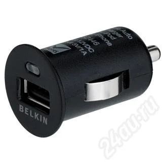 Лот: 483576. Фото: 1. АЗУ BELKIN USA + кабель, 1A для... Зарядные устройства, блоки питания, адаптеры сетевые для смартфонов