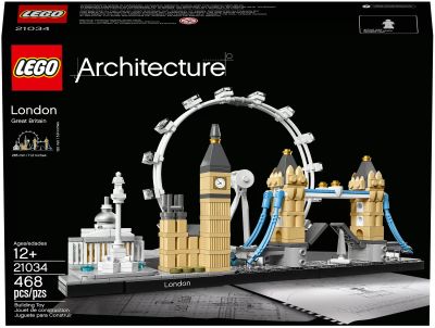 Лот: 25733837. Фото: 1. Lego Architecture 21034 Лондон. Конструкторы
