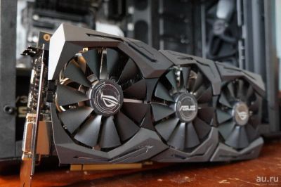 Лот: 16421066. Фото: 1. ASUS Strix OC RX 580 8Gb. Видеокарты