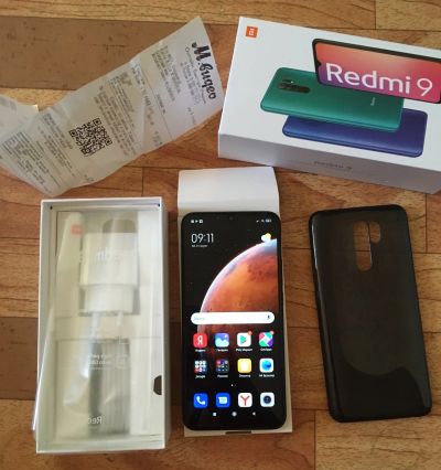 Лот: 17923558. Фото: 1. Xiaomi redmi 9 carbon gray 4/64... Смартфоны
