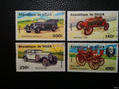 Лот: 12589898. Фото: 1. 1984. Нигер. Автомобили. Полная... Марки