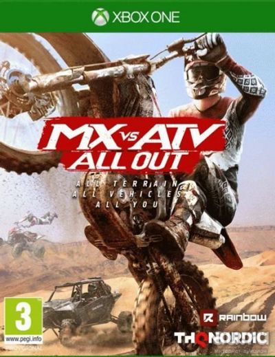 Лот: 13350657. Фото: 1. MX vs ATV All Out [Xbox One, английская... Игры для консолей