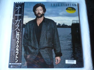 Лот: 19987055. Фото: 1. Eric Clapton. " August ". LP... Аудиозаписи