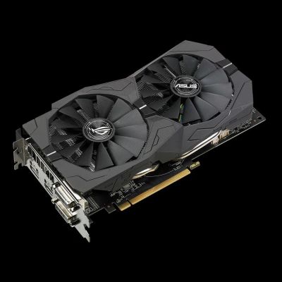 Лот: 11272386. Фото: 1. Видеокарта RX 570 Strix, 4Gb DDR5. Видеокарты