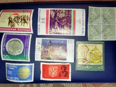 Лот: 25065359. Фото: 1. Марки иностранные. Набор разных... Марки