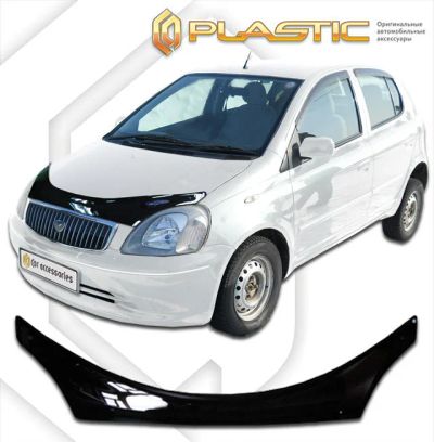 Лот: 13020749. Фото: 1. Дефлектор капота Toyota VITZ Clavia... Детали тюнинга