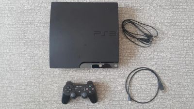 Лот: 9820097. Фото: 1. Прошитая Sony PlayStation 3 Slim... Игровые приставки, консоли