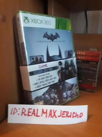 Лот: 11860434. Фото: 1. Batman arkham origins steel pack... Игры для консолей