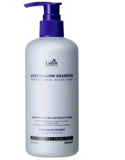 Лот: 19097858. Фото: 1. La'dor Anti-yellow Shampoo Оттеночный... Уход за волосами 