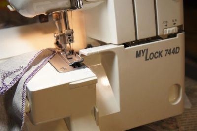 Лот: 1453895. Фото: 1. оверлок Janome MyLock 744 D (с... Швейная, вязальная