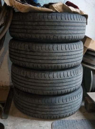 Лот: 7789589. Фото: 1. Летние шины Nokian 185/70R14 состояние... Шины