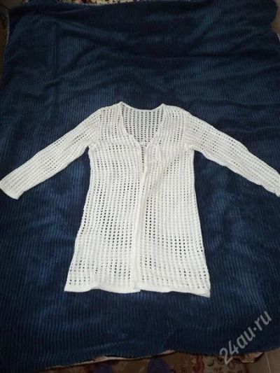 Лот: 1825206. Фото: 1. Кардиган на завязочках. Свитеры, толстовки, худи