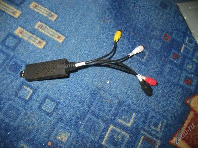 Лот: 2258142. Фото: 1. Плата видеозахвата EASY CAP USB... Видеонаблюдение