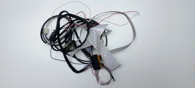 Лот: 24283616. Фото: 1. LVDS + 2 шлейфа от T-Con до Driver... Запчасти для телевизоров, видеотехники, аудиотехники