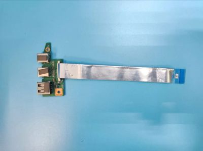 Лот: 20410882. Фото: 1. Б/У плата с разъемами USB, Audio... Платы расширения, контроллеры, доп. порты