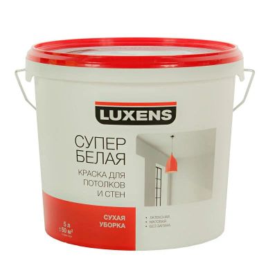 Лот: 10203086. Фото: 1. Краска водно-дисперсионная Luxens... Краски, лаки, растворитель