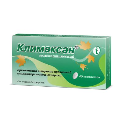 Лот: 23987236. Фото: 1. Климаксан таб. №40. Лекарства