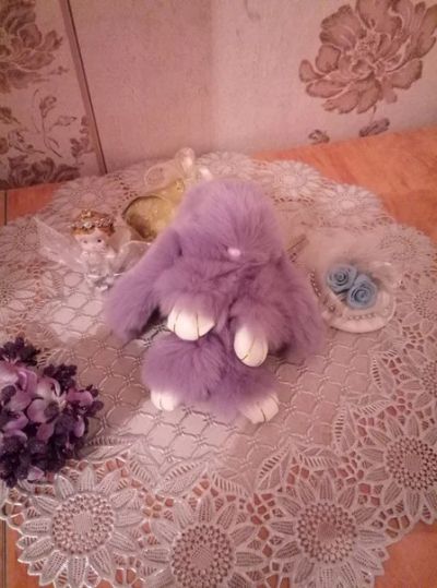 Лот: 9146027. Фото: 1. Брелок Зайка:). Куклы и аксессуары