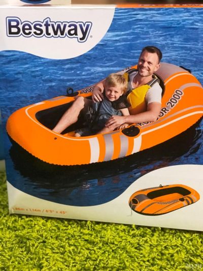 Лот: 13431537. Фото: 1. Лодка надувная Bestway Kondor... Красноярск