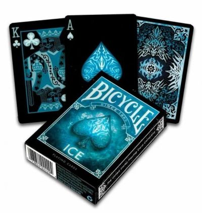 Лот: 15645731. Фото: 1. Карты Bicycle Ice. Настольные игры, карты
