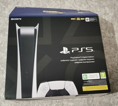 Лот: 18683219. Фото: 1. Sony playstation 5 digital edition. Игровые приставки, консоли