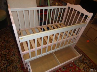 Лот: 9656527. Фото: 1. Детская кроватка. Детские кровати и кроватки