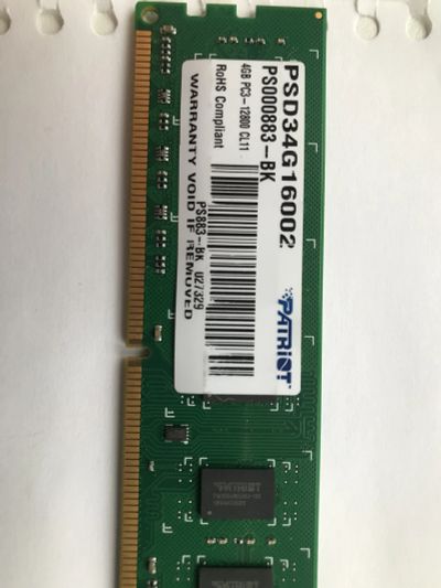 Лот: 25806024. Фото: 1. Оперативная память Patriot DDR3... Оперативная память