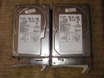 Лот: 15945267. Фото: 1. seagate st373307lc 73.4 Гб. Жёсткие диски