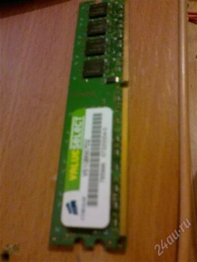 Лот: 2248490. Фото: 1. DDR2 1gb CORSAIR 667MHz. Оперативная память