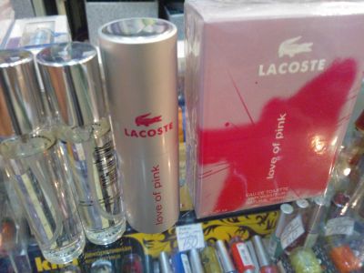 Лот: 6064580. Фото: 1. Lacoste Love of Pink Духи 3х20мл... Женская парфюмерия