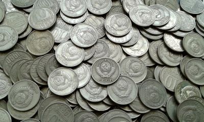 Лот: 17344242. Фото: 1. СССР ( 10 копеек ) 40 монет -... Россия и СССР 1917-1991 года