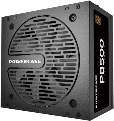 Лот: 24946496. Фото: 1. Блок питания 500Вт Powercase PB500... Корпуса, блоки питания