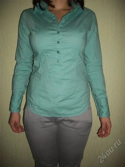 Лот: 961053. Фото: 1. Рубашка "Benetton". Блузы, рубашки, водолазки