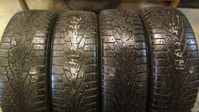Лот: 17213828. Фото: 1. 4шт. 235-65-17 Nokian Hakkapeliitta... Шины