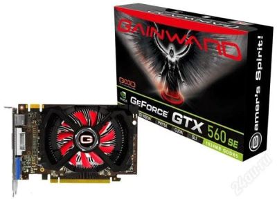 Лот: 2789366. Фото: 1. Gainward GeForce GTX560SE. Видеокарты