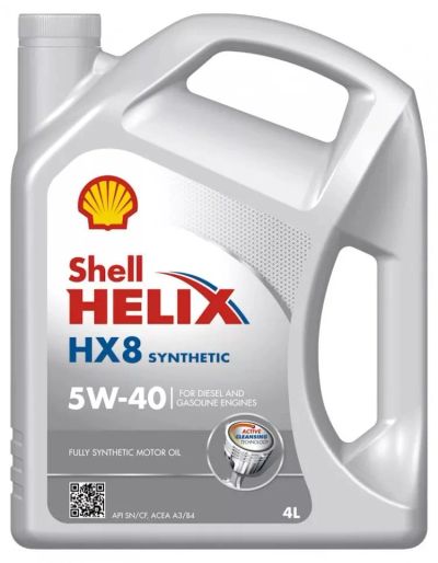 Лот: 11640468. Фото: 1. Shell Helix НХ8 5W40 Синтетика... Масла, жидкости