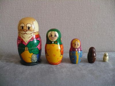 Лот: 4519314. Фото: 1. Матрешка по сказке Репка. Развивающие