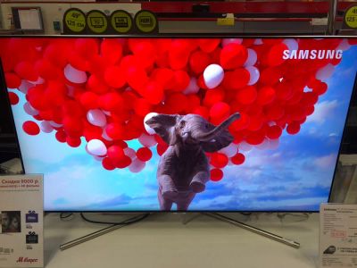 Лот: 13384285. Фото: 1. Новый QLED телевизор Samsung QLED... Телевизоры