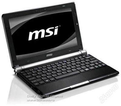 Лот: 1539495. Фото: 1. Новый нетбук MSI Wind U160DX Atom... Ноутбуки