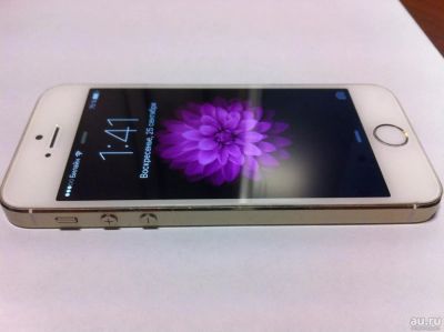 Лот: 8232364. Фото: 1. Iphone 5s GOLD 16Gb LTE. Смартфоны