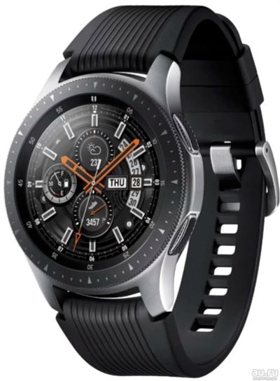 Лот: 13450806. Фото: 1. Samsung Galaxy Watch 46mm Silver... Смарт-часы, фитнес-браслеты, аксессуары