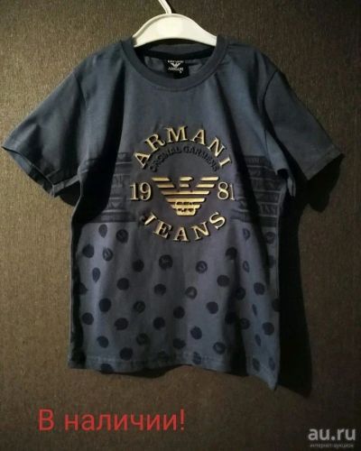 Лот: 13679402. Фото: 1. Armani. Футболки, поло, топы, лонгсливы