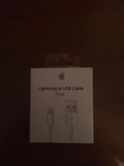 Лот: 8654297. Фото: 1. Кабель usb Iphone 5/5s/6/6s (оригинал... Зарядные устройства, блоки питания, адаптеры сетевые для смартфонов