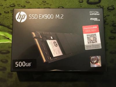 Лот: 12726340. Фото: 1. 500GB SSD HP EX900 M.2 NVMe PCIe... SSD-накопители